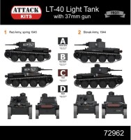 1/72 LT-40 Light Tank with 37mm Gun - Profi Line