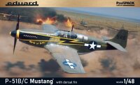 1/48 North-American P-51B/C Mustang with dorsal fin -...