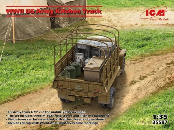 1/35 WWII US Army Kitchen Truck