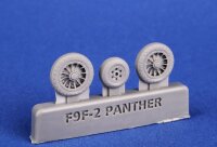 1/48 Martin Grumman F9F Panther Wheels Set for Trumpeter