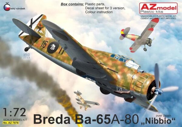 1/72 Breda Ba-65A.80 "Nibbio" over Spain