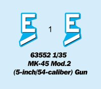 1/35 MK-45 Mod.2 (5-inch/54-caliber) Gun