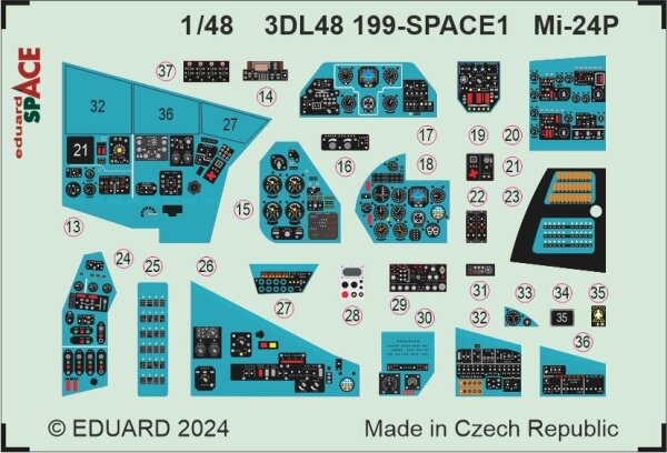 1/48 Mil Mi-24P - SPACE - (Trumpeter)