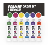 Primary & Secondary Colors Set - ABT 502 Oils -...