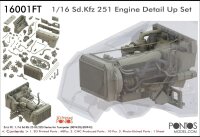 1/16 Sd.Kfz. 251 Engine Detail Up Set