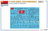 1/48 Republic P-47D-28RA Thunderbolt "Pacific Theater of Operations" (Basic Kit)