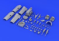 1/48 Messerschmitt Bf-109G-6 engine & fuselage guns...