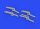 1/48 Messerschmitt Bf-110G-4 Exhaust Stacks for Eduard