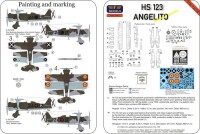 1/72 Henschel Hs-123 "Angelito" Spanish Service