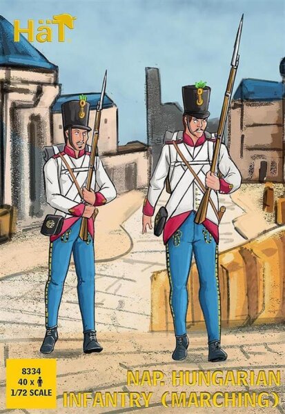 1/72 Napoleonic Hungarian Infantry (Marching)