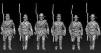 1/32 American Civil War Marching (Set 2 Blue)