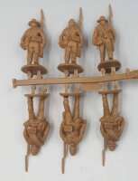 1/32 American Civil War Marching (Set 1 Butternut)