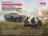 1/35 Krankenpanzerwagen - Sd.Kfz. 251/8 Ausf. A WWII...