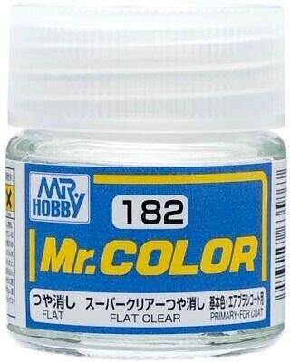 C182 Mr. Color Flat Clear 10ml