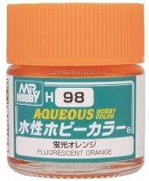 98 Fluorescent Orange gloss 10 ml