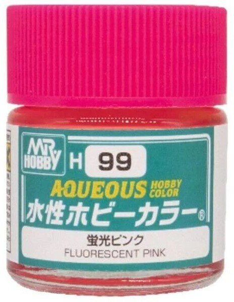 99 Fluorescent Pink gloss 10 ml