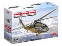 1/48 Sikorsky UH-60A Black Hawk, US Military Transport Helicopter