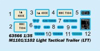 M1101/1102 Light Tactical Trailer (LTT) 1:35 I Love Kit 63566