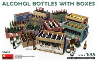 1/35 Alcohol Bottles with Boxes