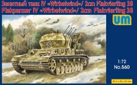 1/72 Flakpanzer IV "Wirbelwind" 2cm...