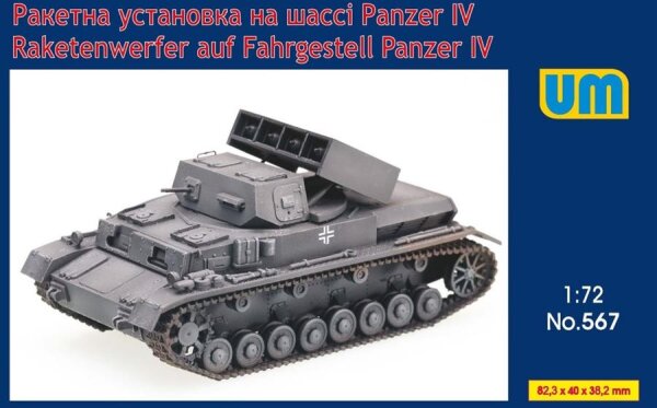 1/72 Raketenwerfer auf Fahrgestell Panzer IV