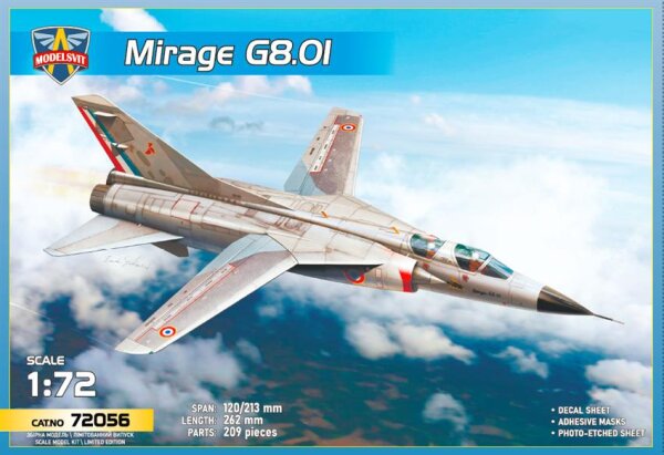 1/72 Dassault Mirage G8-01