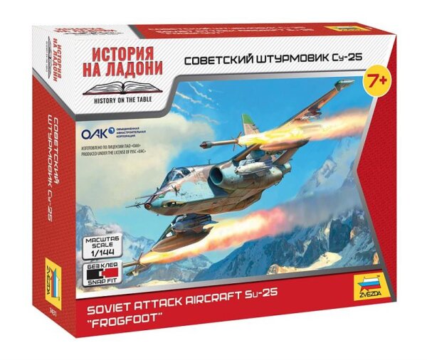 1/144 Soviet Attack Aircraft Su-25 "Frogfoot"