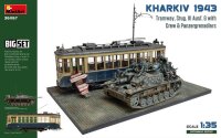 1/35 Kharkiv 1943: Tram & Stug. III Ausf. G w/Crew....