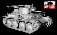 1/72 Pz.Kpfw 38(t) Ausf E/F Panzerbefehlswagen (Pz.BfWG) 38(t) Ausf. E/F