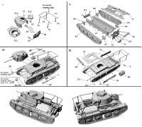 1/72 Pz.Kpfw 38(t) Ausf E/F Panzerbefehlswagen (Pz.BfWG) 38(t) Ausf. E/F