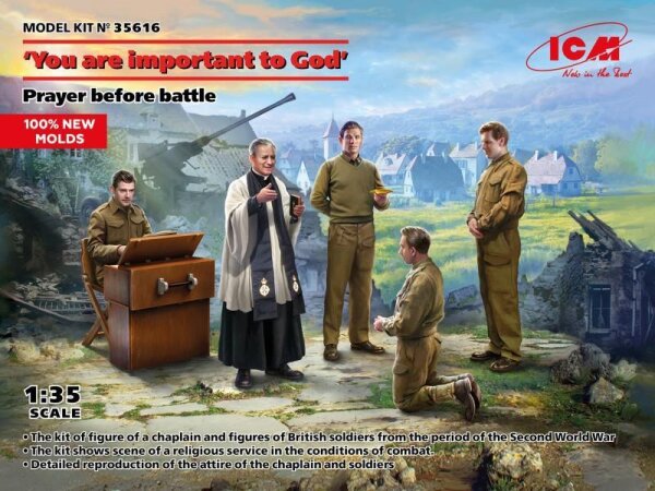 1/35 "You are important to God" Prayer before battle