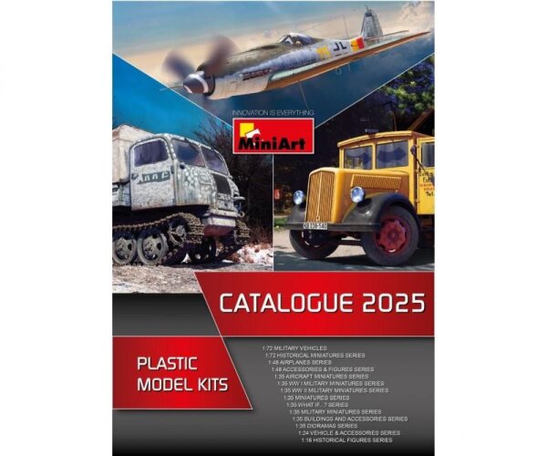 MiniArt Plastic Model Kits Katalog 2025