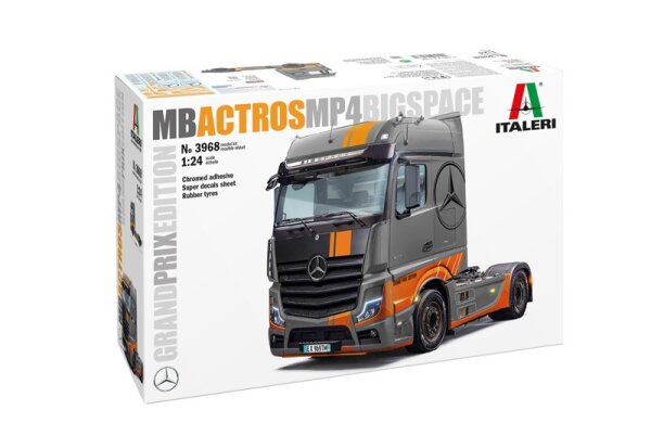 1/24 Mercedes-Benz Actros MP4 Big Space - Grand Prix Edition