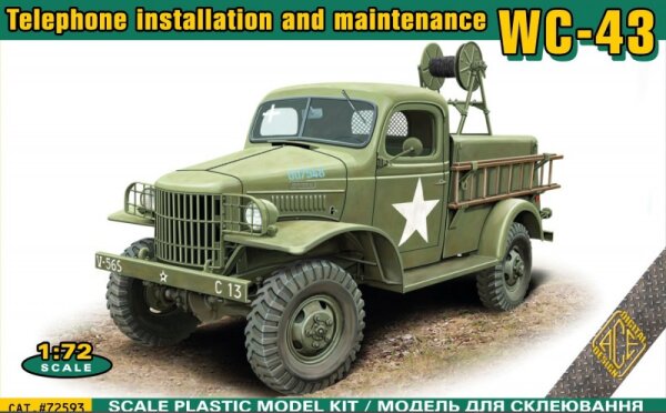 1/72 Dodge WC-43 (T 215) Telephone installation and maintenance truck