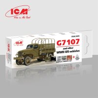 G7107 Army Truck and other WWII US Vehicles - Acrylic...