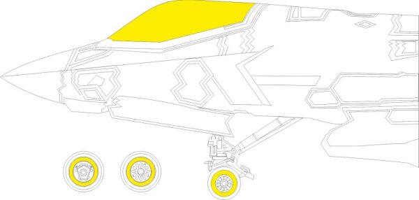 1/48 F-35C TFace Masks for Tamiya