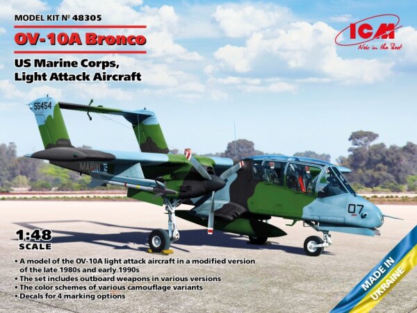 1/48 OV-10A Bronco US Marine Corps, Light Attack Aircraft