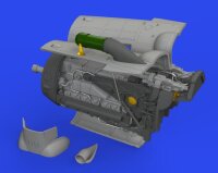 1/72 Messerschmitt Bf-109G-6 engine PRINT
