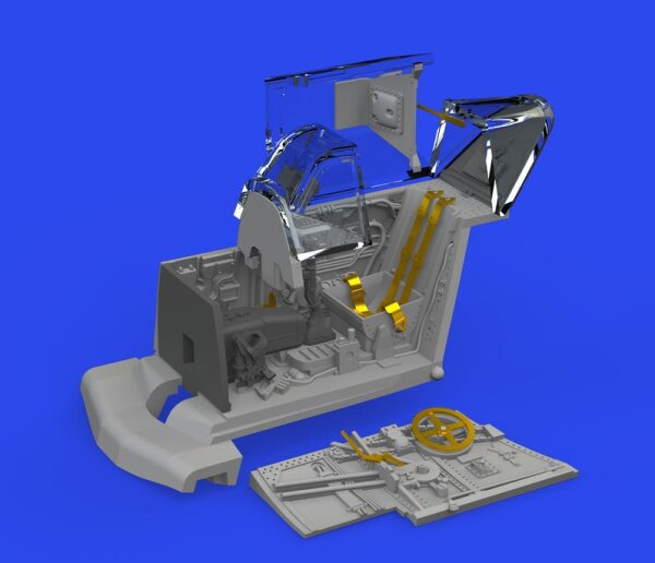 1/72 Messerschmitt Bf-109G-2 engine PRINT