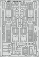 1/72 Grumman E-2C/E-2C+ Hawkeye undercarriage for Heller