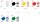 Basic Acrylic Colors - Acrylic Paint Set 6x 12 ml