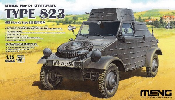 1/35 German Pkw.K1 Kübelwagen Type 823