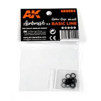 Rubber Rings - 20 units for Airbrush Basic Line 0.3