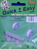 1/72 Heinkel He-162A Wheels (Special Hobby)