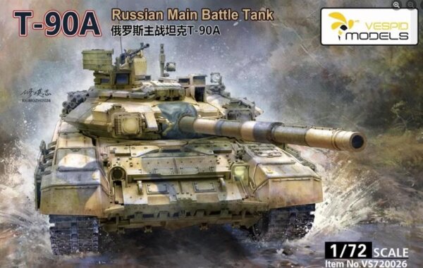 1/72 T-90A Russian Main Battle Tank
