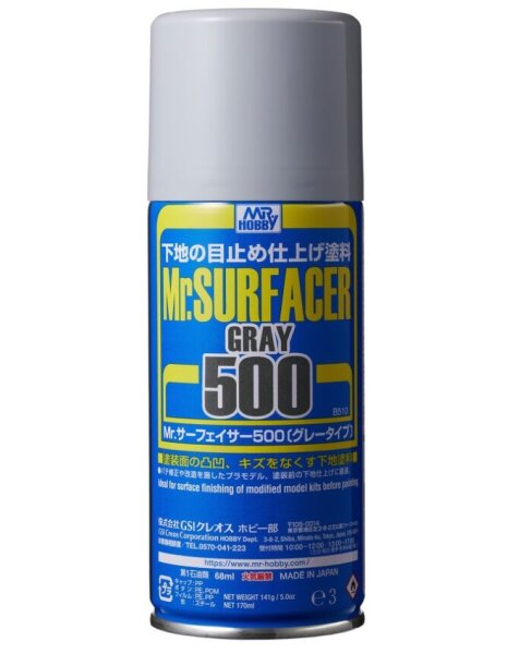 B-510 Mr. Surfacer Gray 500 (Spraydose 170 ml)