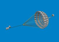 1/72 F-4E Phantom Parachute PRINT for Fine Molds