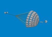 1/72 F-4E Phantom Parachute PRINT for Fine Molds