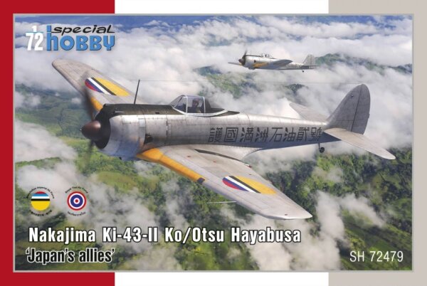 1/72 Nakajima Ki-43-II Ko/Otsu "Japans allies"