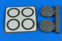 1/32 PZL P.11c wheels & paint masks